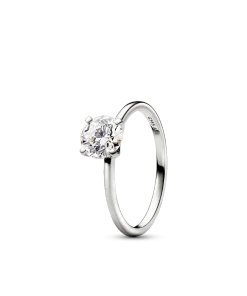 Pandora Era 14k White Gold Lab-grown Diamond Ring