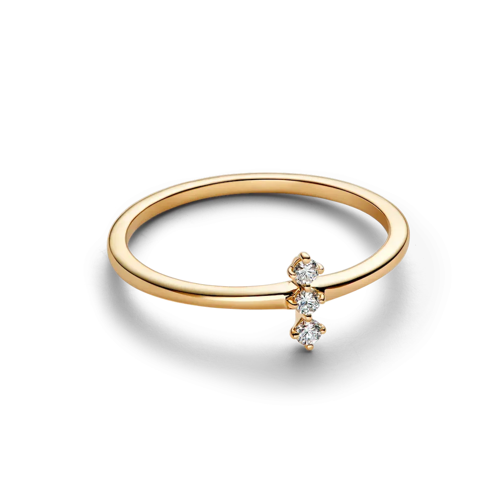 Pandora Era Lab-Grown Diamond Trio Ring - Image 5