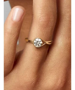 Alternative view of FINAL SALE - Pandora Infinite 14k Gold Lab-grown Diamond Ring