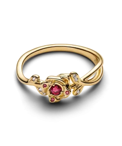 Alternative view of Disney Beauty and the Beast Rose Ring