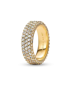 Pandora Timeless Pavé Triple-row Ring