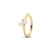 Duo Treated Freshwater Cultured Pearls Ring
