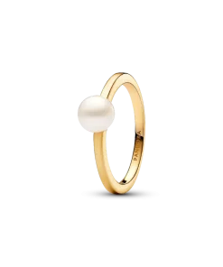 Treated Freshwater Cultured Pearl Ring