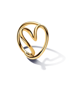 Organically Shaped Heart Ring
