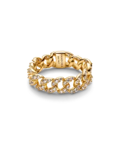 Alternative view of Pavé Cuban Chain Jewelry Set