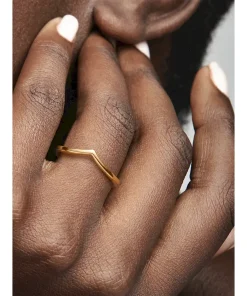 Alternative view of Polished Wishbone Ring