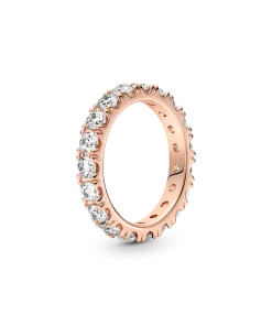 Sparkling Row Eternity Ring