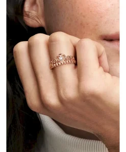 Alternative view of Princess Tiara Crown Ring