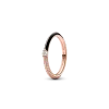 Pandora ME Pavé & Black Dual Ring
