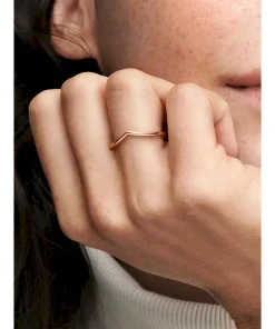 Alternative view of Polished Wishbone Ring