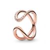 FINAL SALE - Wrapped Open Infinity Ring