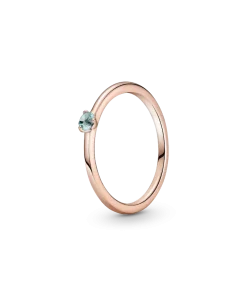 FINAL SALE - Light Blue Solitaire Ring