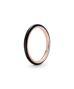 Pandora ME Black Enamel Ring