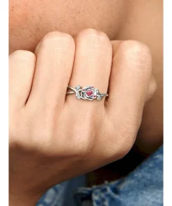 Alternative view of Disney Beauty and the Beast Rose Ring