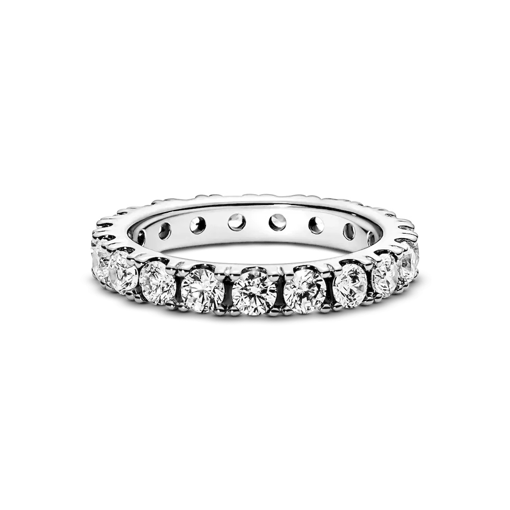 Light As Air Solitaire Stacking Ring Set - Image 12