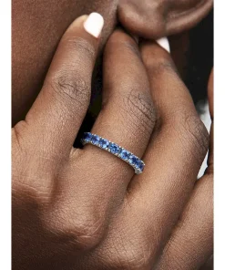 Alternative view of Sparkling Row Eternity Ring