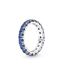 Sparkling Row Eternity Ring