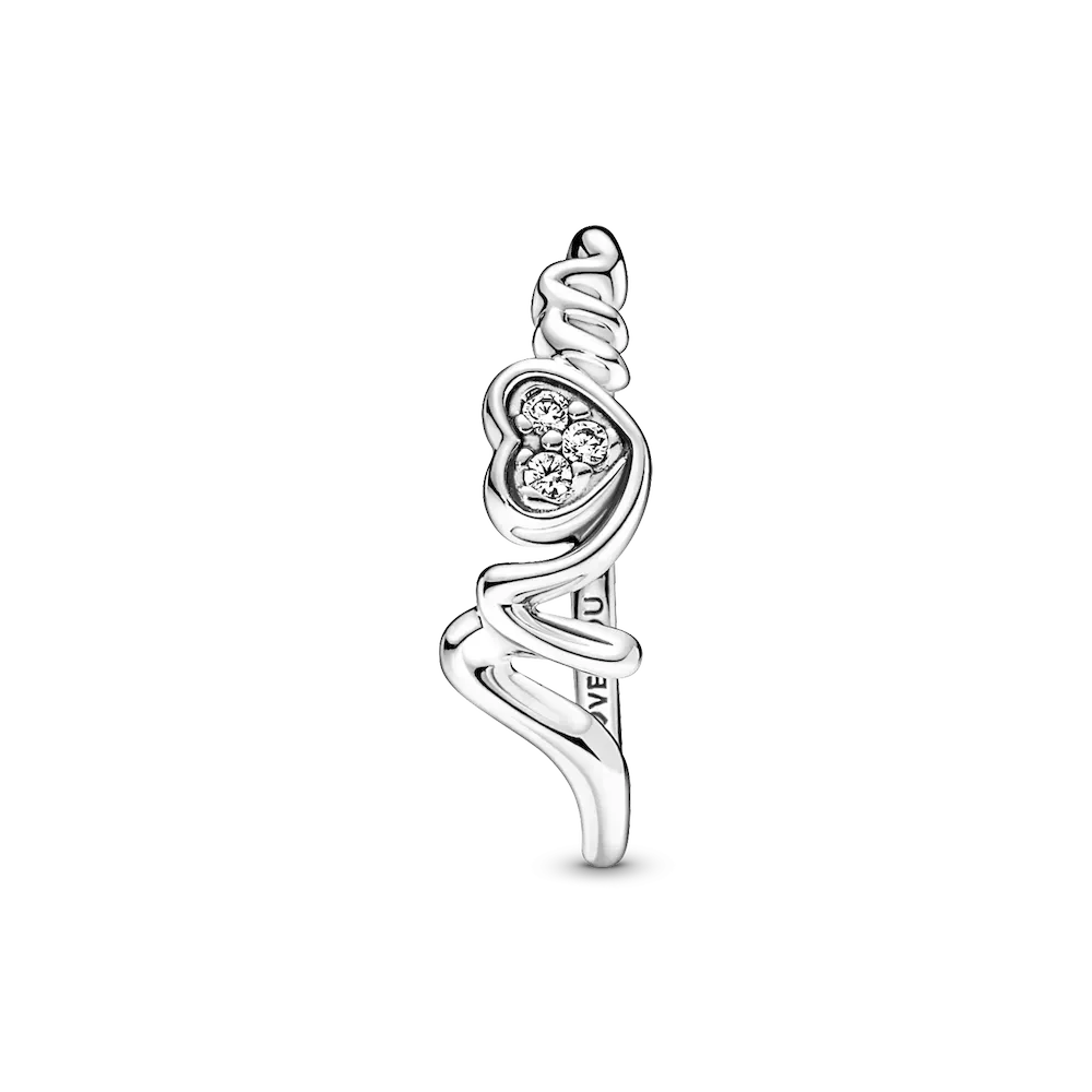 Mom Pavé Heart Ring - Image 5