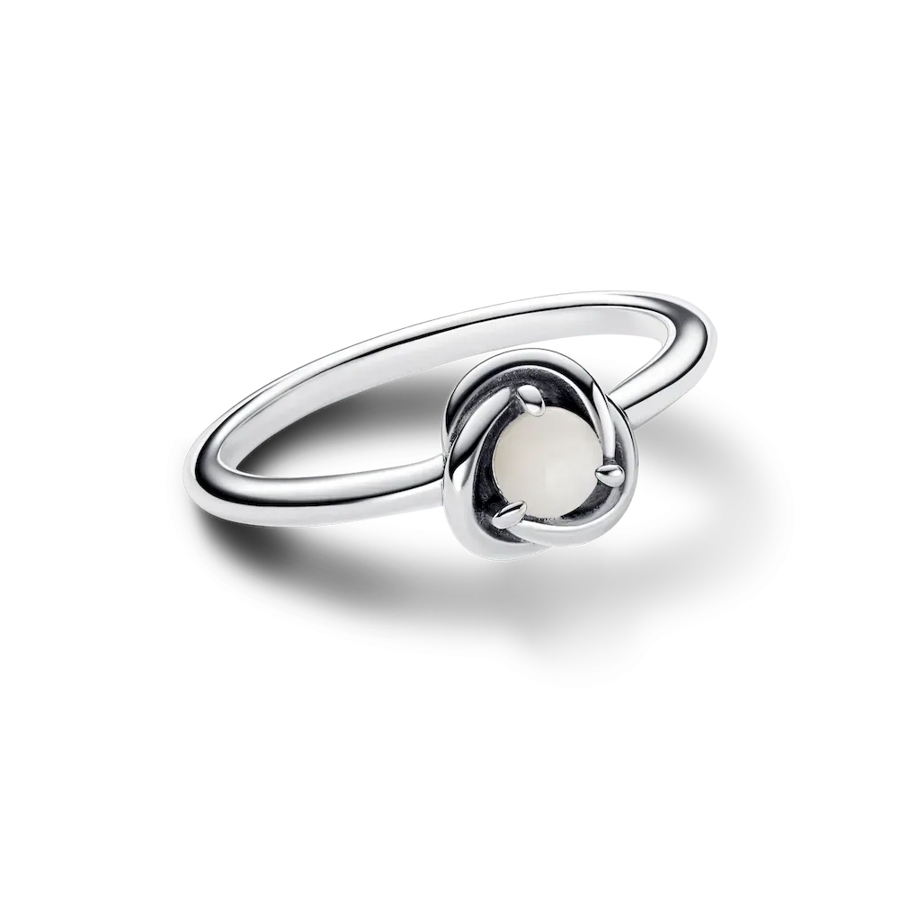 June Birthstone Eternity Circle Ring - Image 6