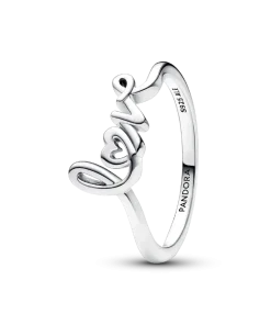 Handwritten Love Ring