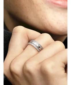 Alternative view of FINAL SALE - Pandora Logo and Hearts Ring