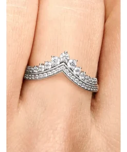 Alternative view of Princess Wishbone Ring