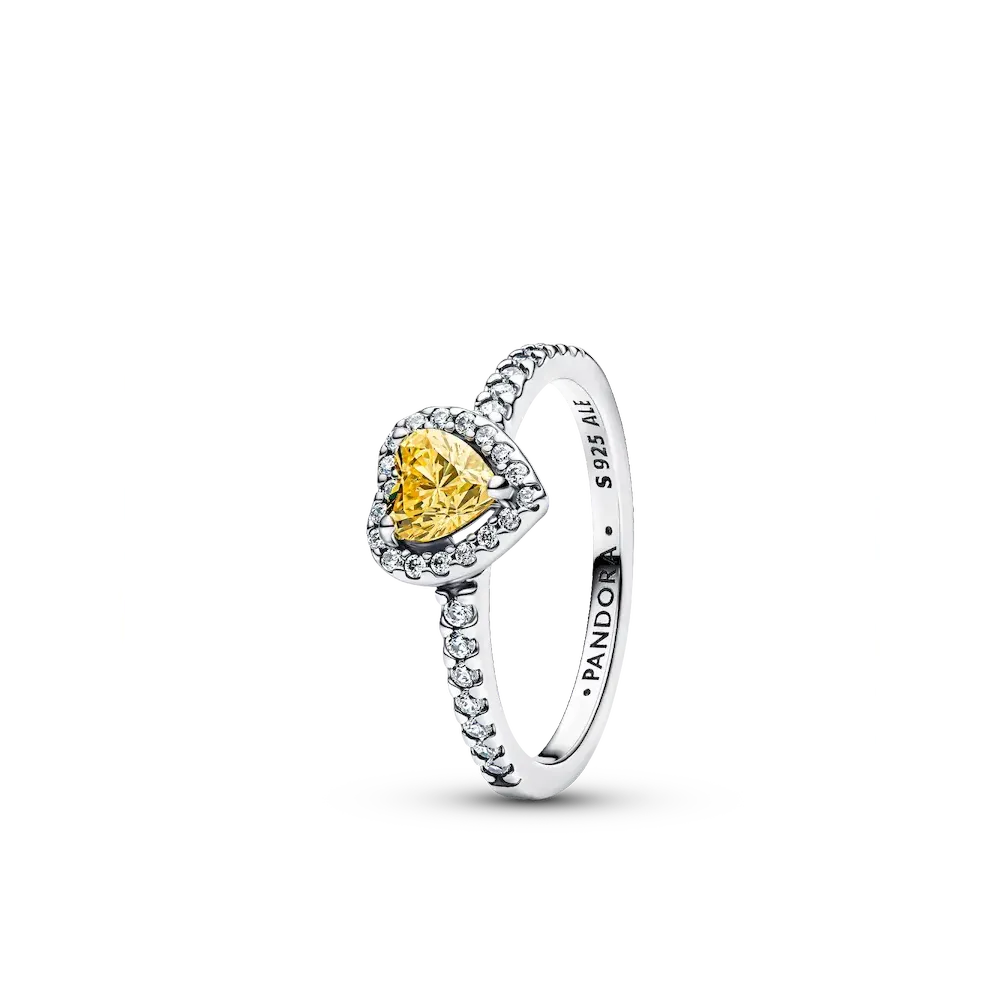 Celestial Love Elevated Heart Ring Duo - Image 3