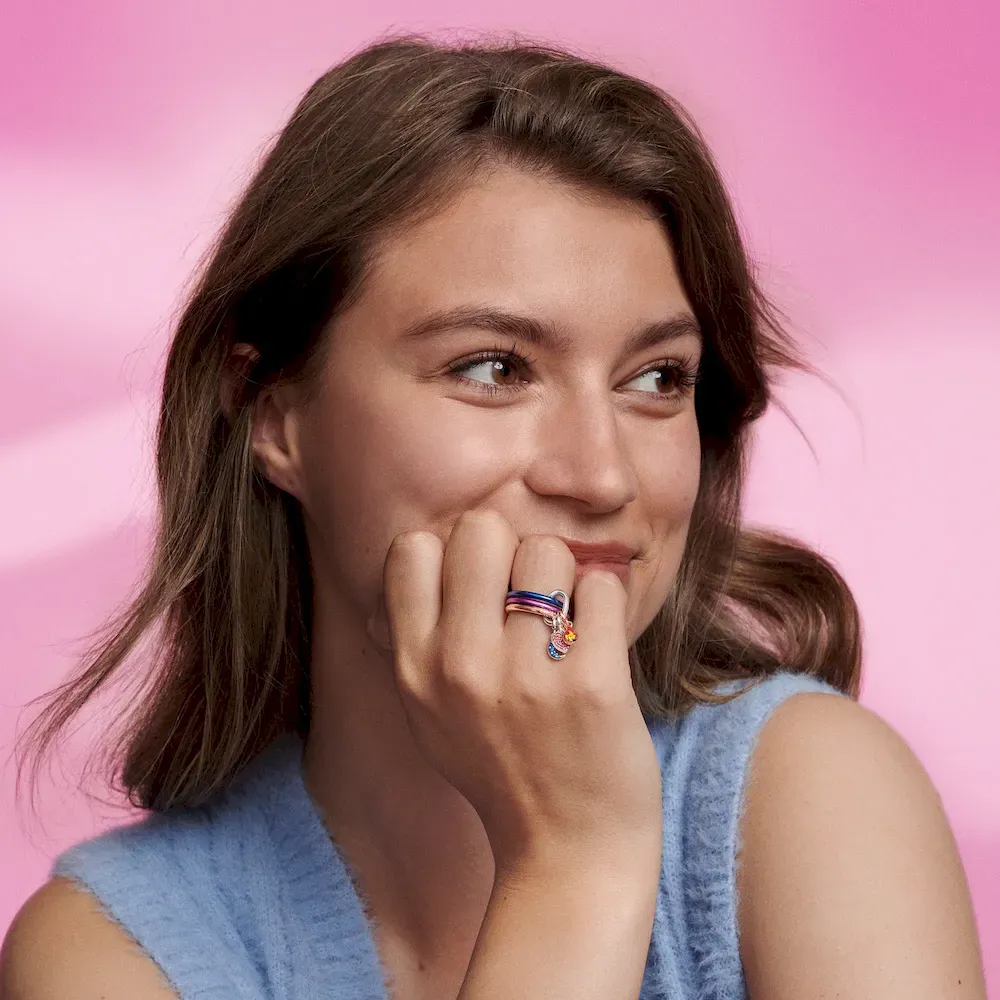 FINAL SALE - Pandora ME Shocking Purple Ring - Image 3