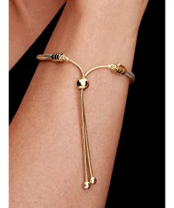 Alternative view of Snake Chain Slider Bracelet