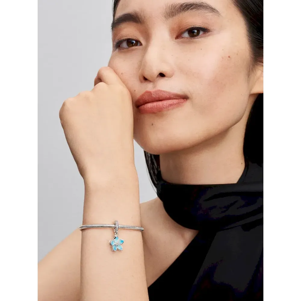 Blue Blossom Dangle Charm - Image 3