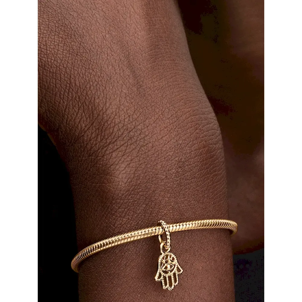 Protective Hamsa Hand Dangle Charm - Image 2