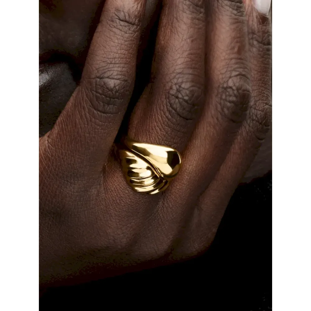 Rippled Stacking Rings - Image 2