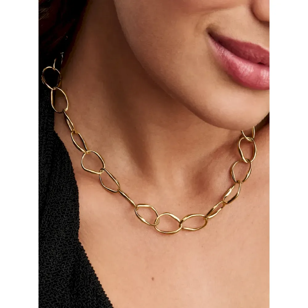 Organically Shaped Link Jewelry Set - Image 4