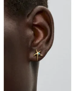 Alternative view of Rippled Ear Cuff