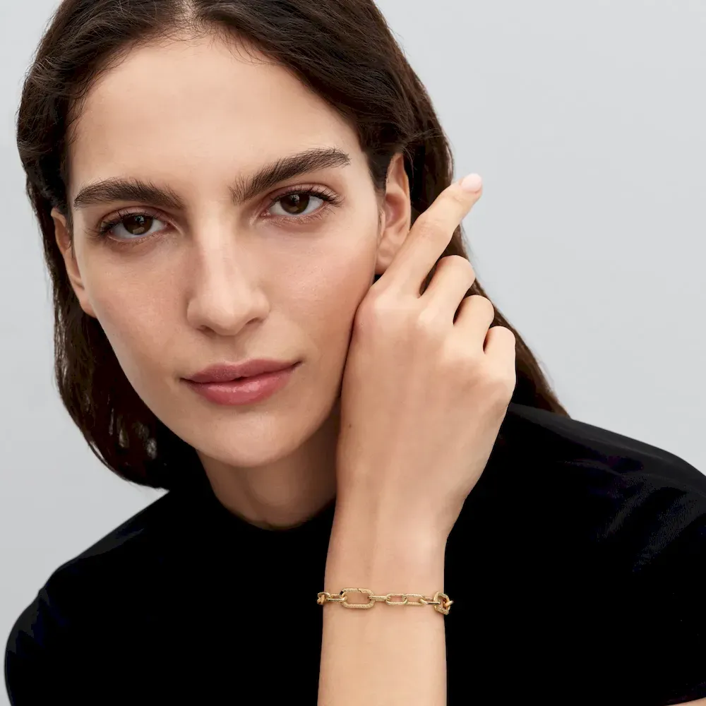 Golden Butterfly and Heart Charm Bracelet - Image 6