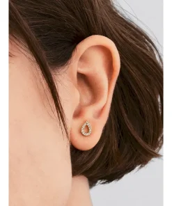 Alternative view of Pandora Infinite Lab-grown Diamond Pavé Stud Earrings