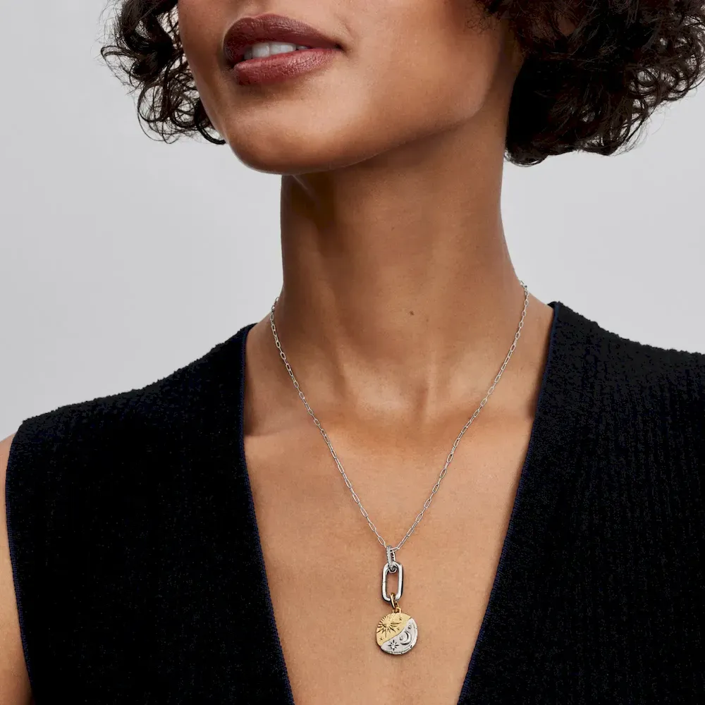 Sun and Moon Medallion Charm - Image 4