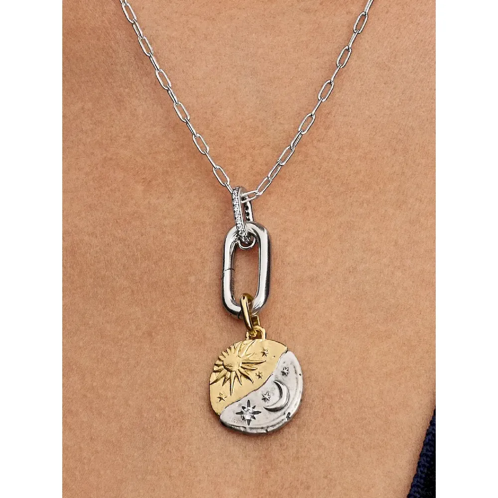 Sun and Moon Medallion Charm - Image 3