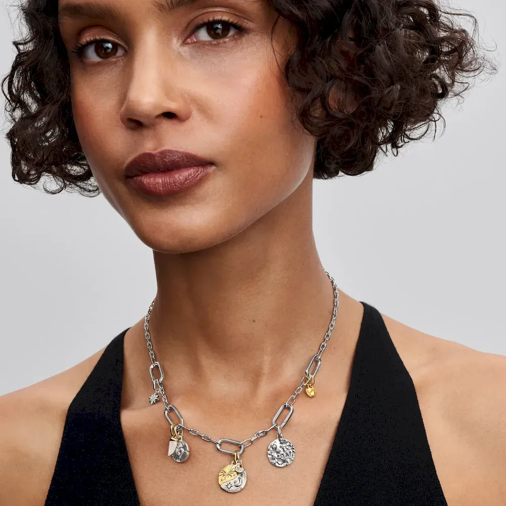 Cherry Blossom Medallion Charm - Image 4