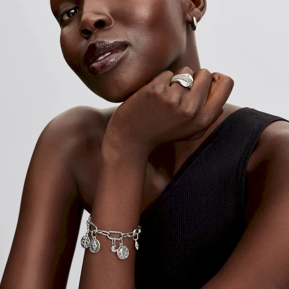 Infinity Snake Medallion Charm - Image 4