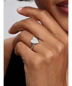 Alternative view of Engravable Heart Ring