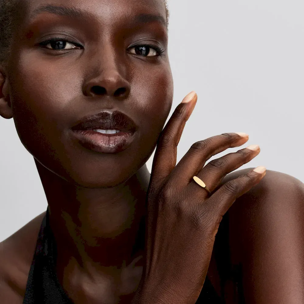 Engravable Bar Ring - Image 3