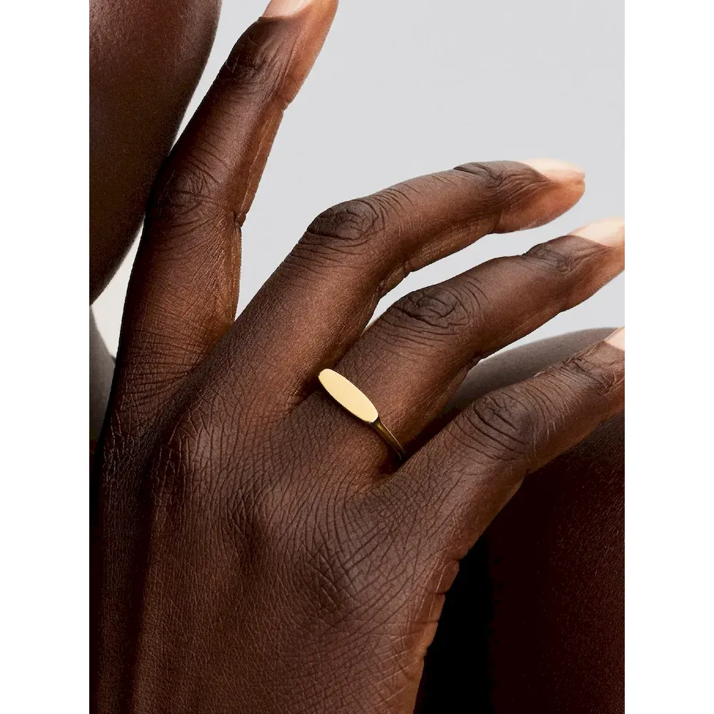 Engravable Bar Ring - Image 2