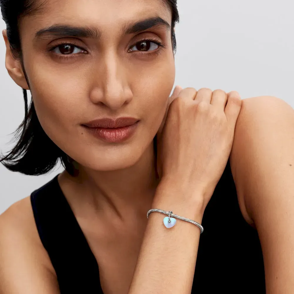 Shooting Star & Heart Dangle Charm - Image 4