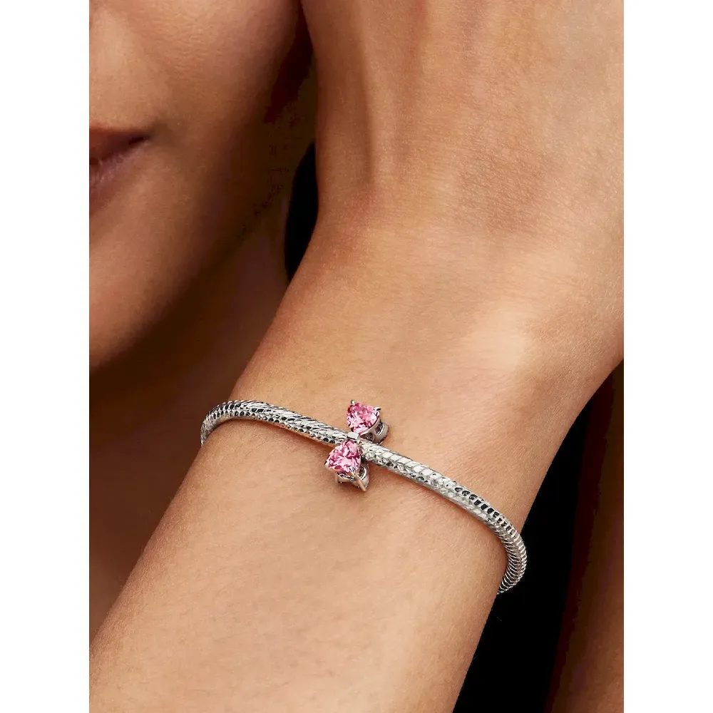 Pink Bow Charm - Image 2