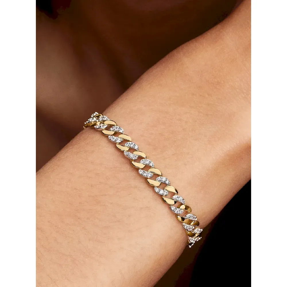 His and Hers Cuban Chain Bracelet Set - Image 8