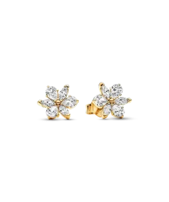 Sparkling Herbarium Cluster Stud Earrings