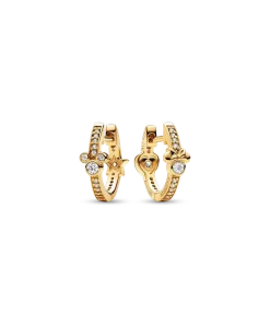 Disney Mickey Mouse & Minnie Mouse Sparkling Hoop Earrings