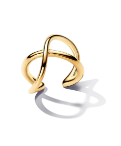 Organically Shaped Infinity Ear Cuff