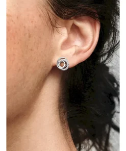 Alternative view of Family Always Encircled Stud Earrings